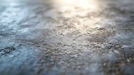 Poster - Close-Up of Rough Concrete Surface with Subtle Light