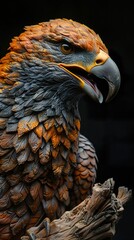 Poster - Close-Up Portrait of a Majestic Eagle