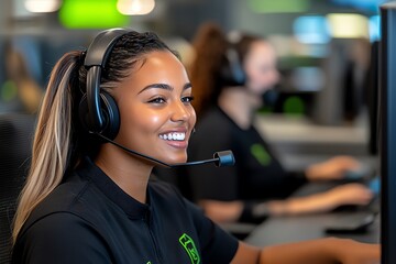 Poster - After Call Work for recording outcomes like customer satisfaction scores or feedback given during the call