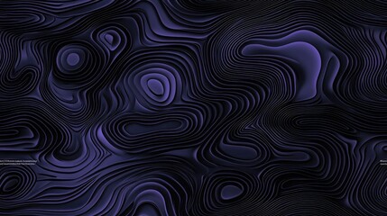 Poster - this vibrant abstract design showcases smooth curves and a dynamic color scheme of purple, blue, gre