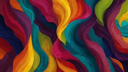 Wall Mural - Abstract colorful background.