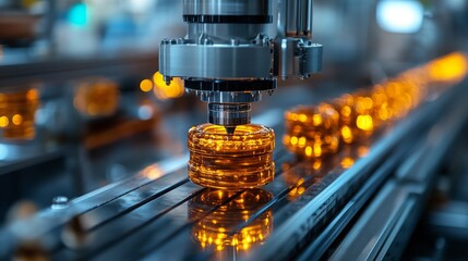 Poster - Adaptive gripper efficiently handles transparent parts on a manufacturing assembly line