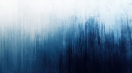 Wall Mural - A soft grainy gradient moving from pale blue to dark indigo creating a smooth abstract effect