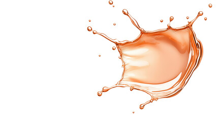 Aufkleber - A vibrant splash of liquid, showcasing dynamic motion and energy, perfect for creative and advertising projects.