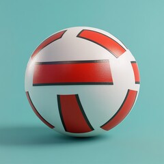 Wall Mural - 3D Medicine Ball Icon: Weighted Ball for Training Illustration Logo