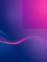 Wall Mural - Abstract blue and pink background with flowing lines.