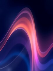 Wall Mural - Abstract colorful wave background.