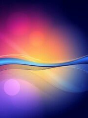 Wall Mural - Abstract background with colorful waves