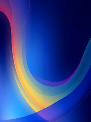 Wall Mural - Abstract blue, yellow, and purple background