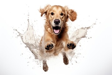 Wall Mural - Dog animal mammal pet.