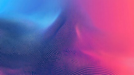 Poster - abstract background featuring a smooth gradient halftone design in a 2d cartoon style