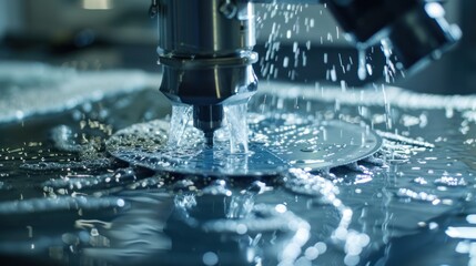 Sticker - Waterjet Cutting Machine