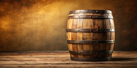 Vintage wooden barrel isolated on background , barrel, wooden, vintage, rustic, old, container, storage, retro, aged, wine