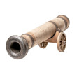 © Natthakan - A cannon is sitting on a wooden cart
