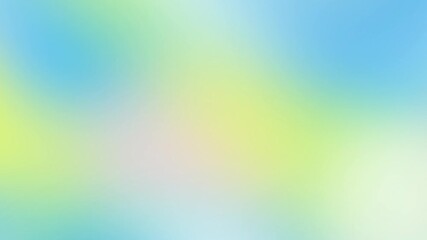 Poster - Colorful futuristic pastel gradient background animation, smooth color change, vibrant holographic modern backdrop, seamless loop
