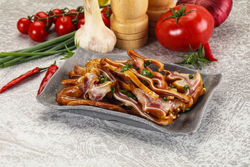 Sticker - Sliced smoked pork ear snack