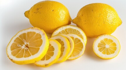 Freshly Sliced Lemons