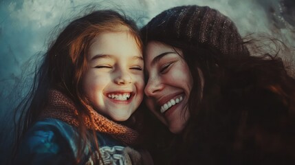 Mother and Daughter Joy