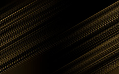 Wall Mural - abstract black and gold are light with white the gradient is the surface with templates metal texture soft lines tech diagonal background gold dark sleek clean modern.