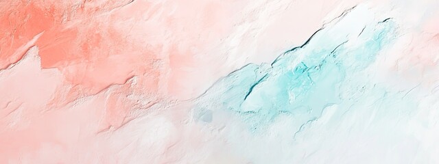Poster - Minimalist background with soft pastel tones and abstract textures 