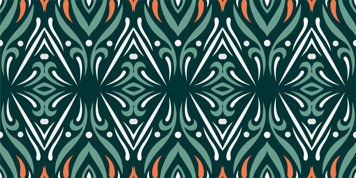 Art wallpaper, unique, Repeated drawn outline design, prints, covers, banners and invitations, Vector illustration
