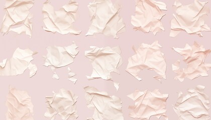 Wall Mural - crumpled paper background