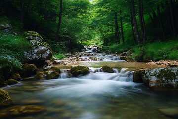 waterfall in the forest