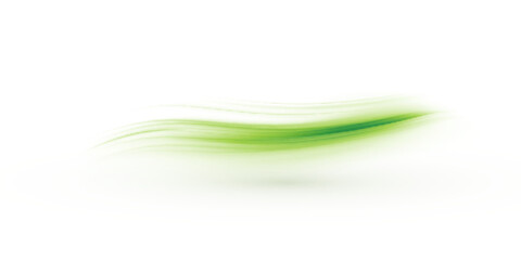 Leinwandbilder - Green glowing Twirl on white background. Special glowing effect for pharma industry. Glowing special effect for game design. For web design