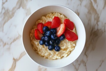 muesli with berries