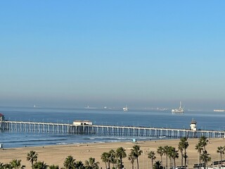 Pier and Oil Rigs