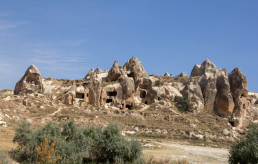 Cappadocia's stunning rock formations and ancient cave dwellings, offering a glimpse into the region's rich history and unique geological landscape.