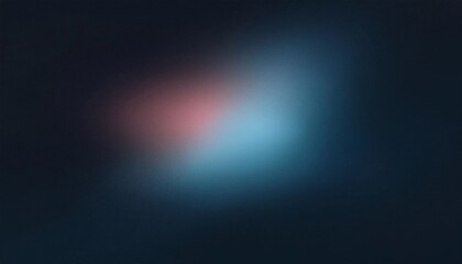 Wall Mural - abstract grainy gradient pink blue glowing nebula texture on black background