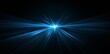 © VIK - An explosion rays tails light effect with glowing blue speed lines serves as the background to this modern tech image.