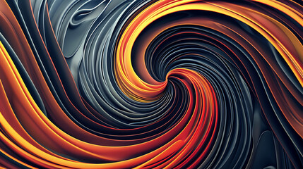 Sticker - Abstract colorful swirl background, perfect for a modern, artistic design.