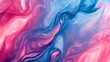 © Ziyan - swirls of colorful paint liquid mixing background texture in pink