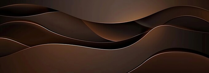 Abstract Brown Waves