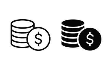 Poster - Dollar Money icon, Dollar Money sign vector
