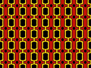 Poster - seamless geometric pattern, can be used in textiles, pattern book design, website background