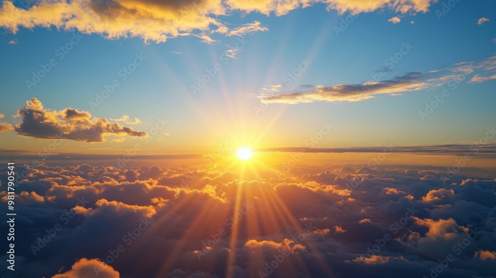 59. Timelapse in 4K of a sunrise from a mountain top, featuring the sun ...