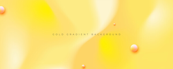 Wall Mural - abstract luxury gradient background gold color decorative design