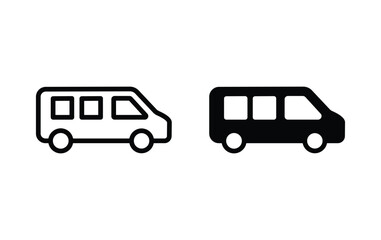 Poster - Car icon vector 