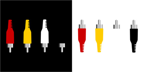 Sticker - vector jec cable