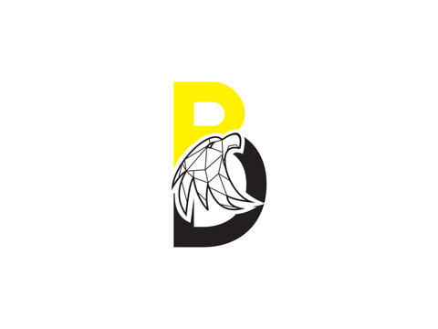 letter b eagle for your buisn...