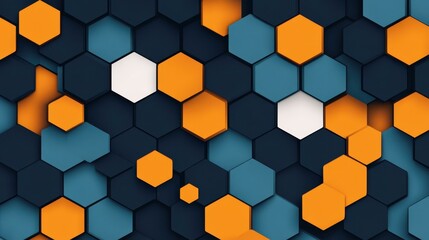 Poster - Discover a striking geometric vector design showcasing hexagons and textures, ideal for modern sciencethemed backgrounds.