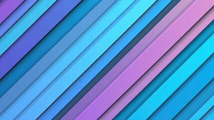 Poster - A vibrant striped background featuring textured azure and blue gradients, perfect for eyecatching medical and business designs.