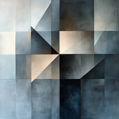 Canvas Print - Abstract Grid