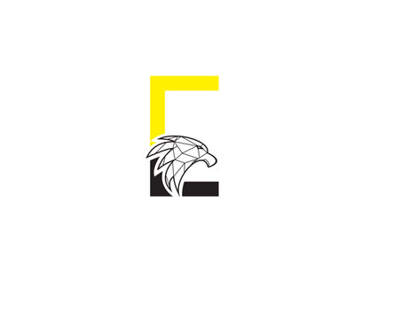 letter e eagle for your buisn...