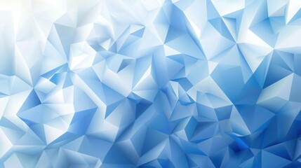 Wall Mural - Abstract Blue Geometric Background