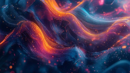 Poster - Futuristic Digital Screen Showcasing Dynamic Innovations and Ideas