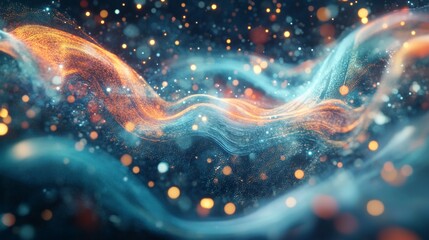Poster - Futuristic Digital Screen Showcasing Dynamic Innovations and Ideas